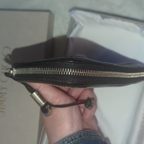 Jimmy Choo Black Wallet with Star Studs Box And Dust Bag Included - Picture 6 of 14